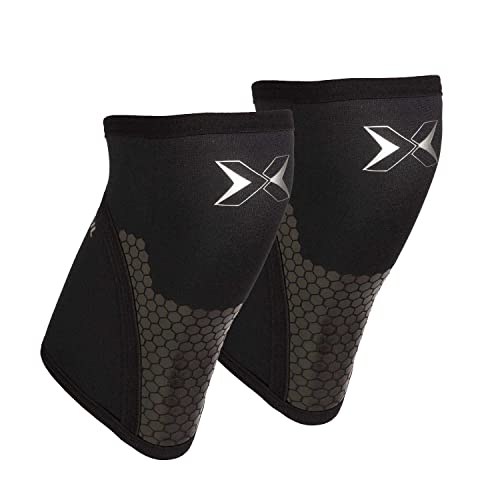 Picsil Ginocchiere Hex-Tech 7mm per Allenamento (Nero, S)