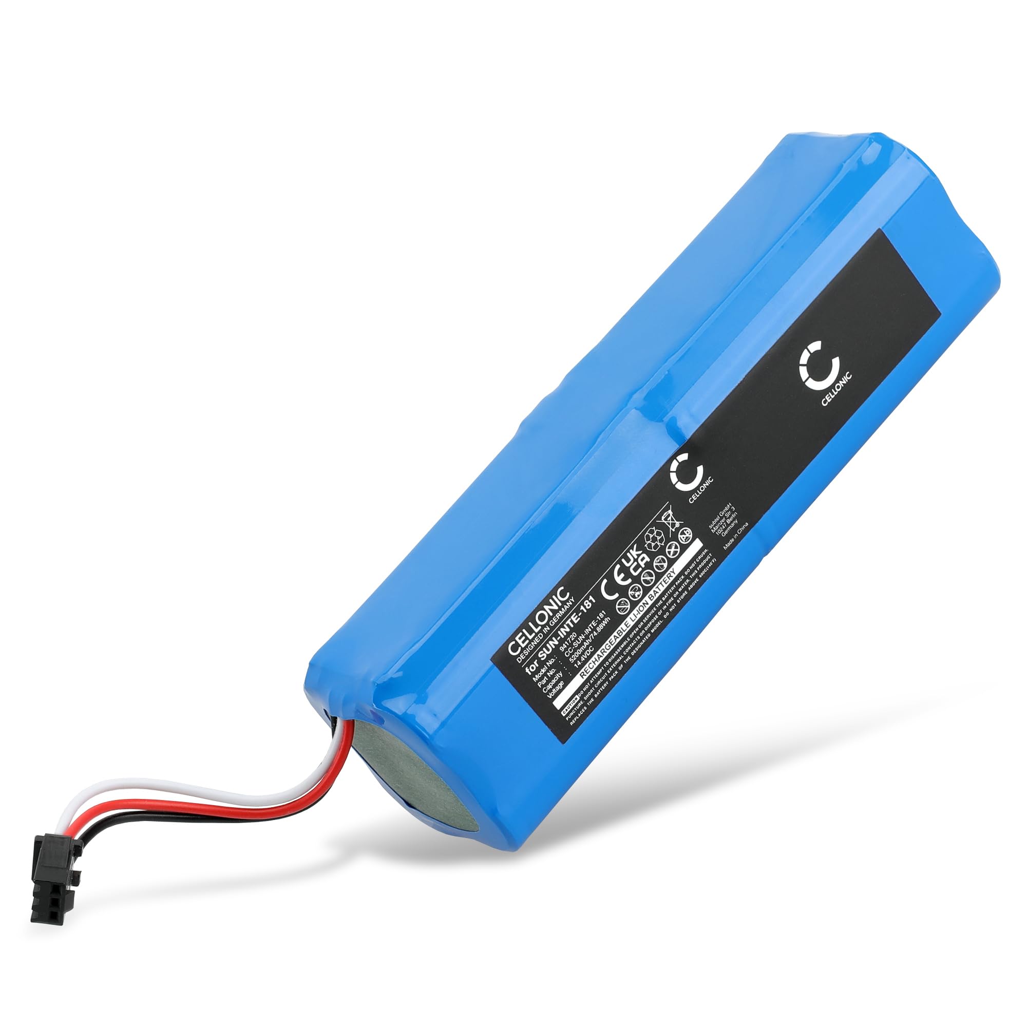 Cellonic Batteria per Aspirapolvere Roidmi Eve Plus