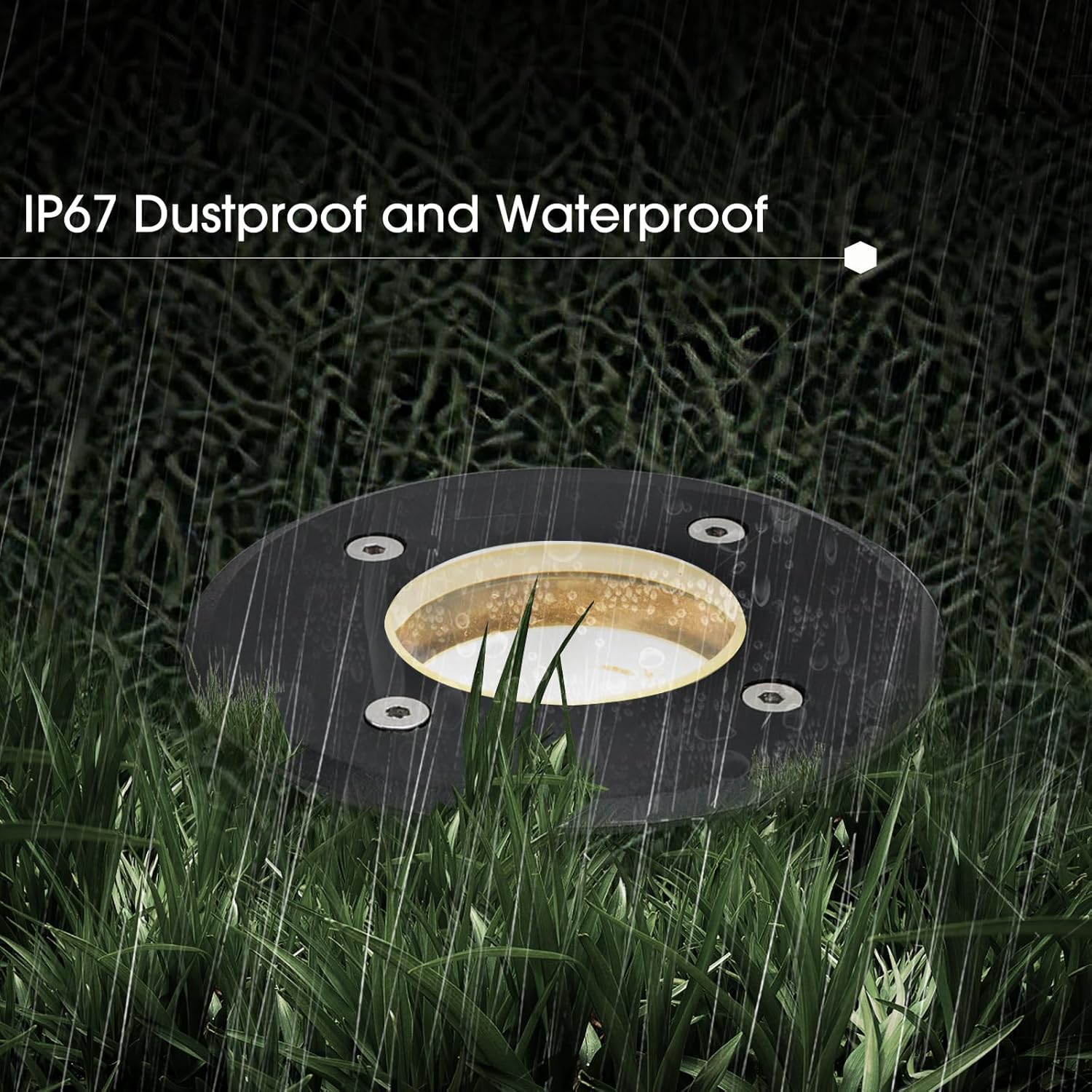 Uring Faretto da Esterno LED GU10 IP67 Rotondo - immagine 2