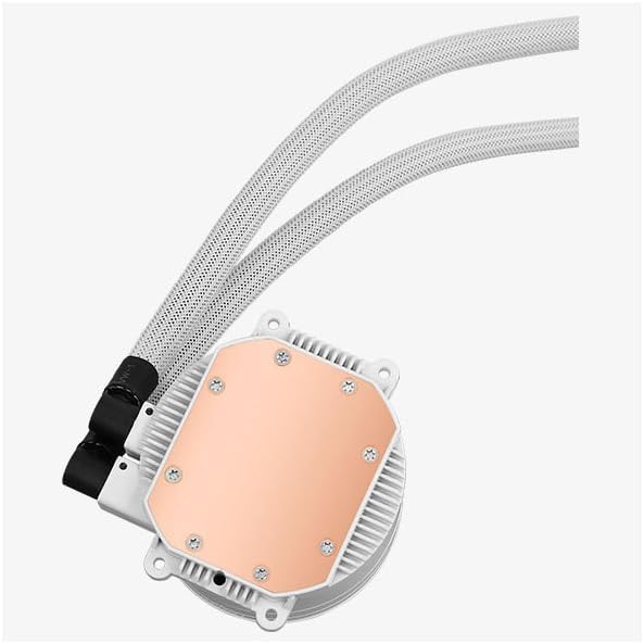 Aerocool MIRAGEL120W - Raffreddamento a Liquido CPU, Bianco - immagine 5