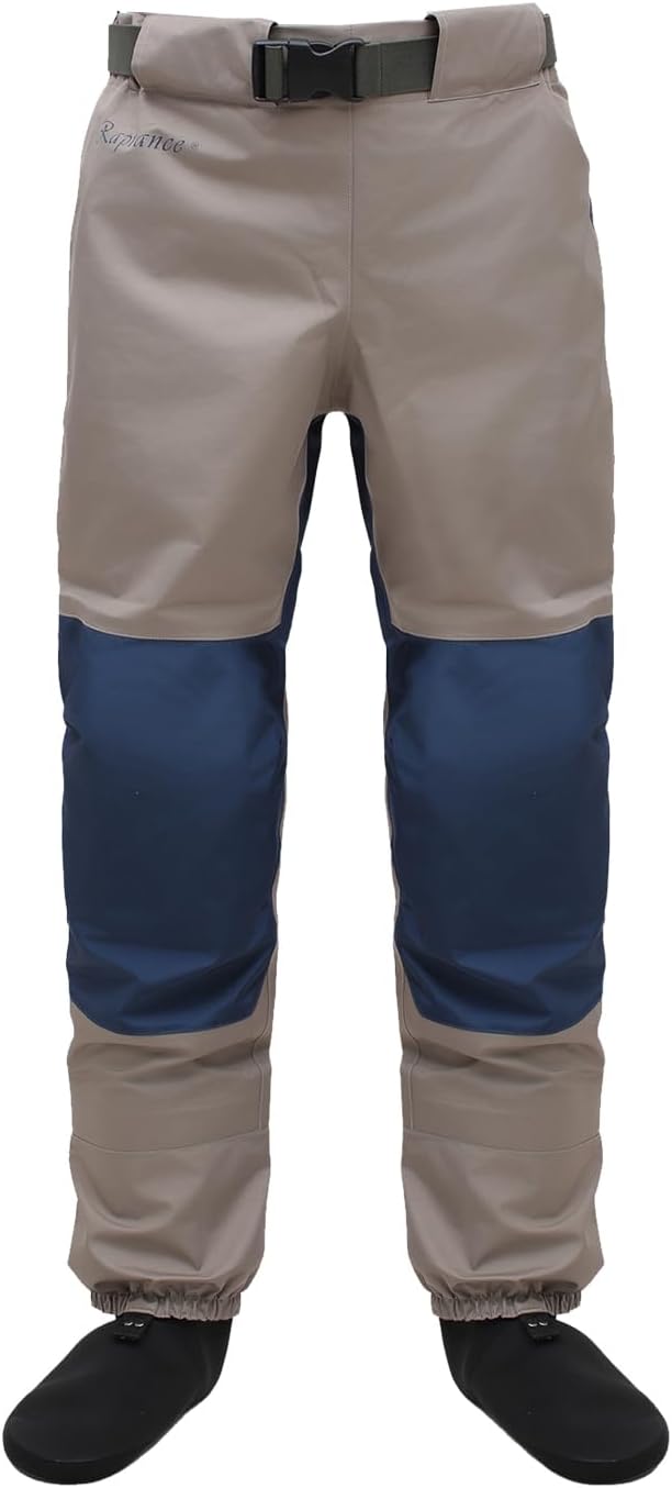 Raprance Traspirante Stockingfoot Vita Alta Pesca Wading Pants Waders - immagine 1
