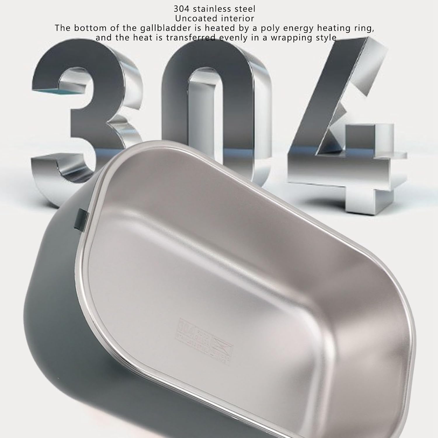 Lunch Box Elettrico 1 Litro Riscaldamento 360 Gradi - immagine 4