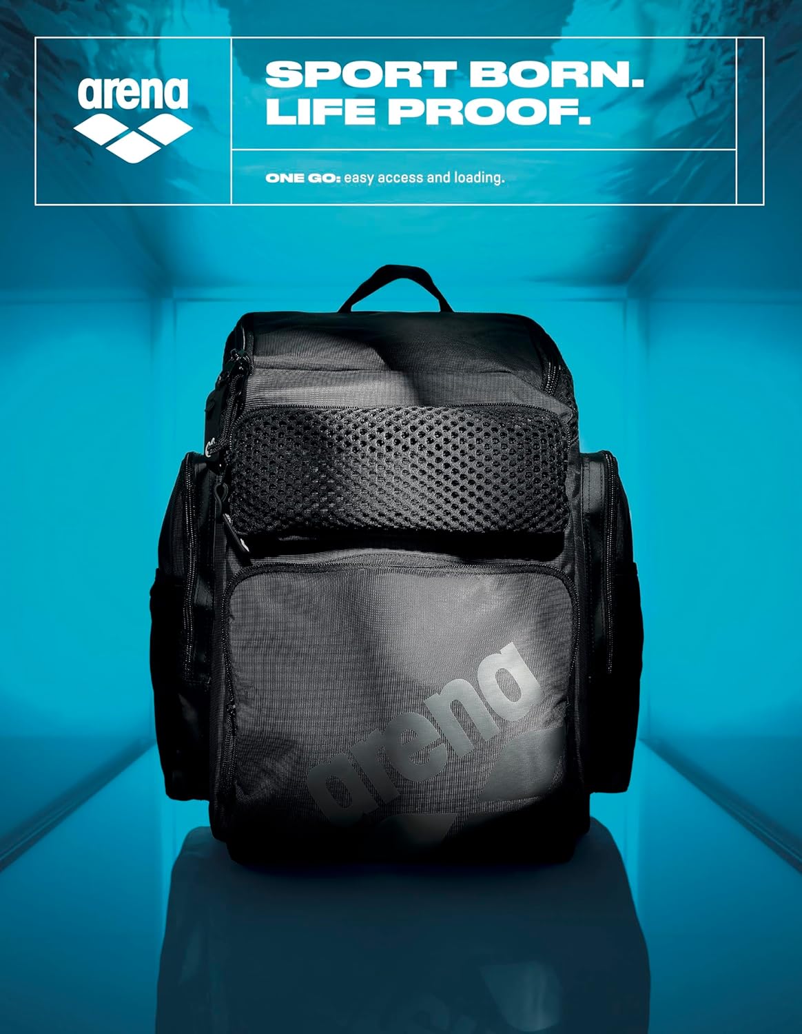 ARENA Zaino Sportivo da Viaggio One Go da 45L - immagine 6