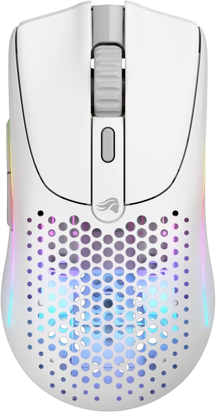 Glorious Model O 2 Mini Wireless Gaming Mouse - Bianco - immagine 10