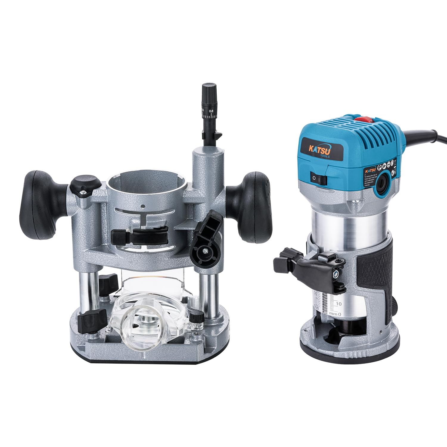 Katsu Tools Fresatrice/Trimmer Legno Elettrica 710W