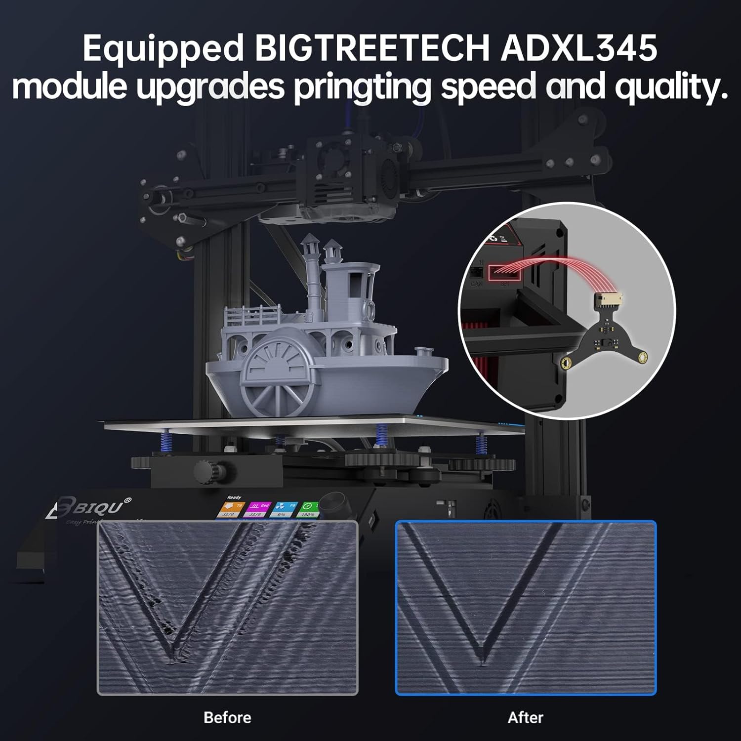 Pad 7 Touch Screen 7 Pollici Klipper-Preloaded per Stampa 3D - immagine 3