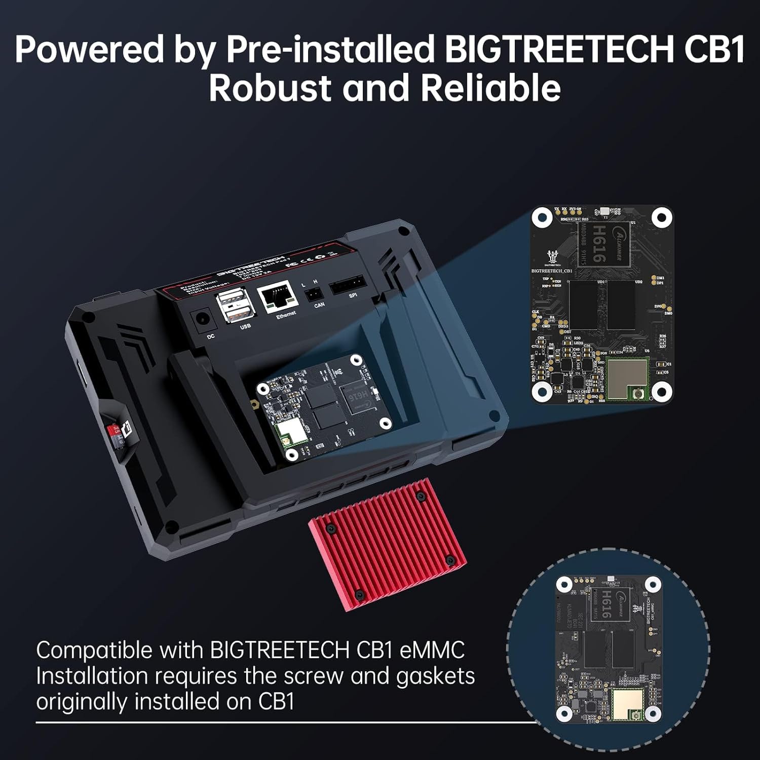 Pad 7 Touch Screen 7 Pollici Klipper-Preloaded per Stampa 3D - immagine 5