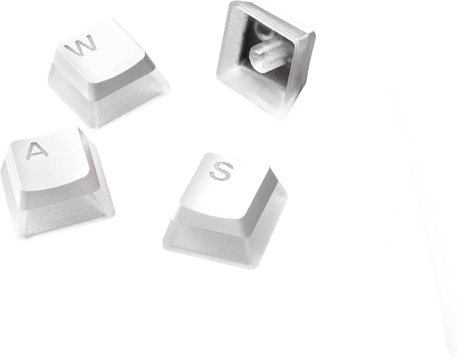 Steelseries PrismCaps - Copritasteri PBT Doppio Colpo, Bianco - immagine 3