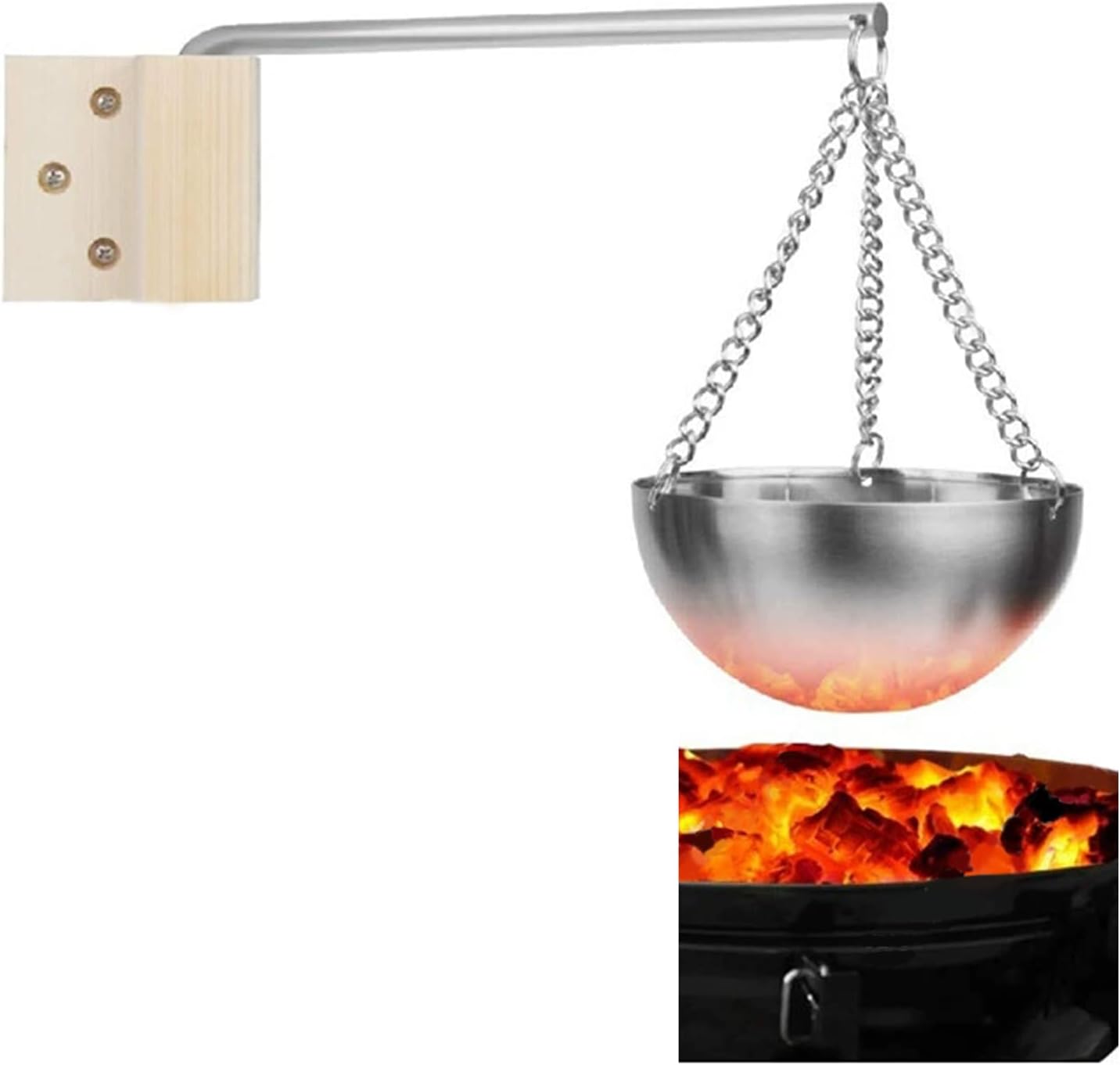 MOUMOUTEN Sauna Aromaterapia Ciotola in Acciaio Inox