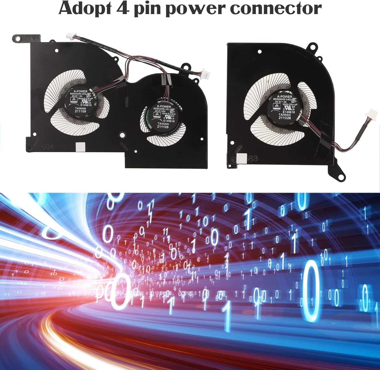 Ventola di Raffreddamento CPU per MSI GS66 - immagine 4