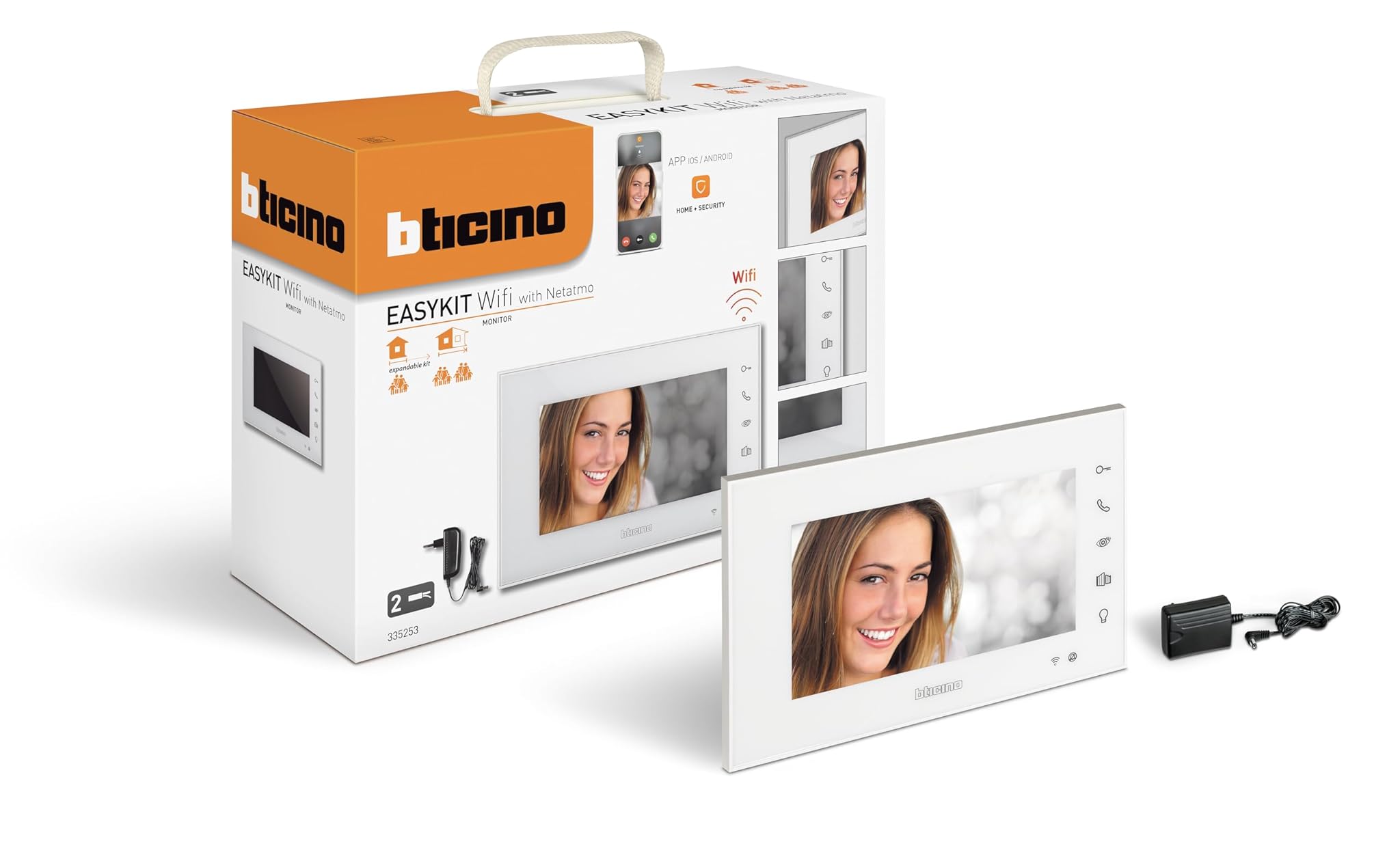 Bticino 335253 Videocitofono WiFi Monitor Interno 7"