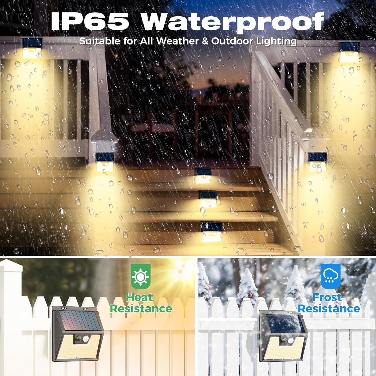 Lotmos 12 Pezzi Luce Solare LED Esterno 176 LED - immagine 4