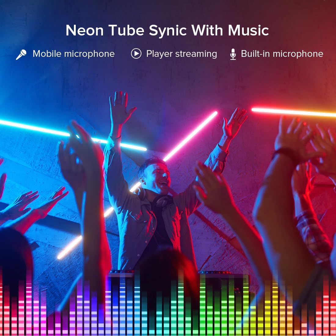 Btf-lighting 5M WS2812B IC RGB Neon LED Strip Kit - immagine 4