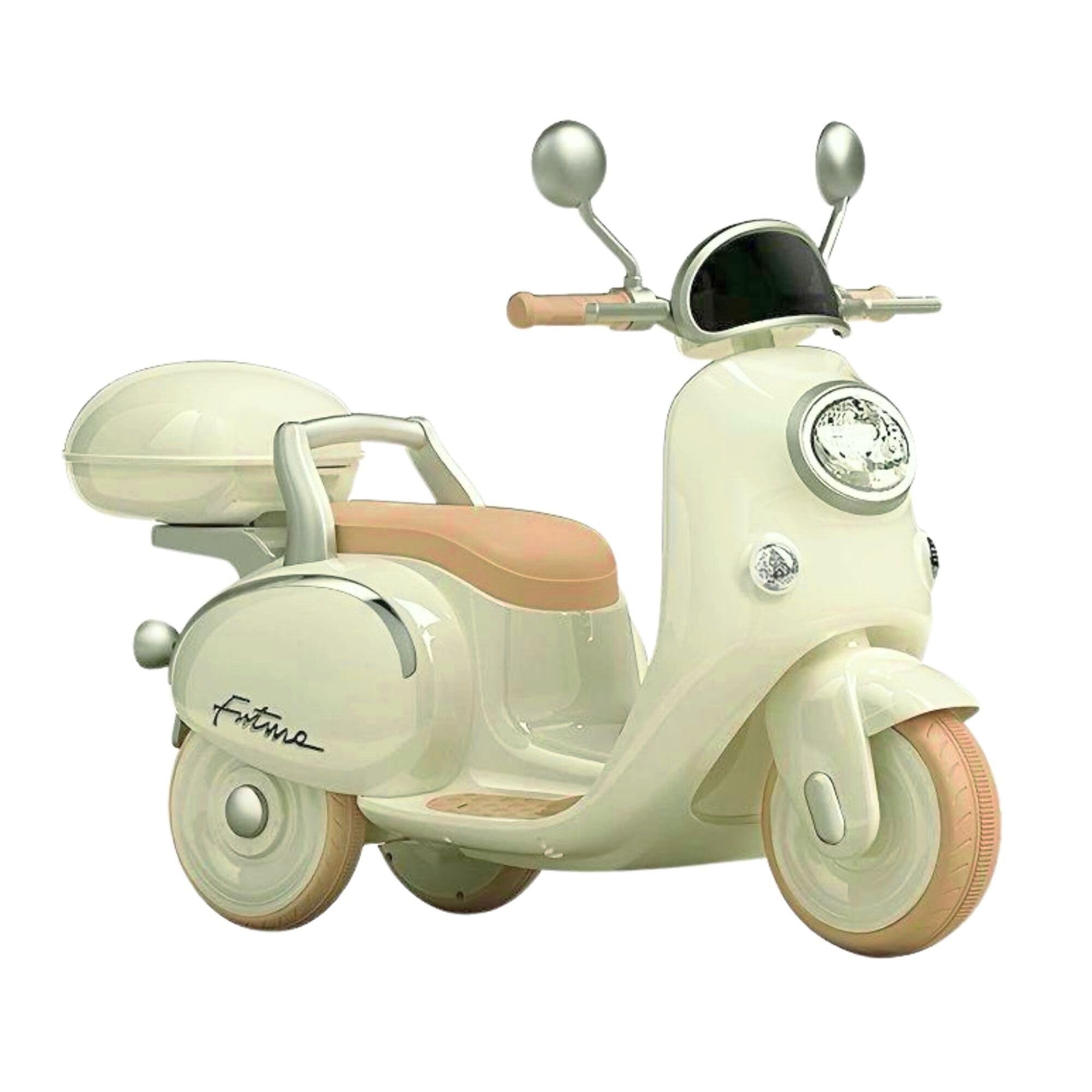 Moto Elettrica Stile Vespa per Bambini 6V