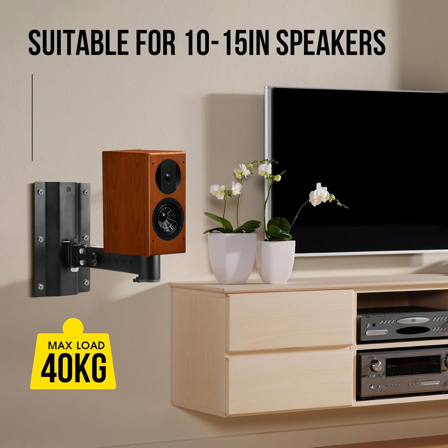 Supaway Supporto a Parete per Diffusori Acustici - immagine 6