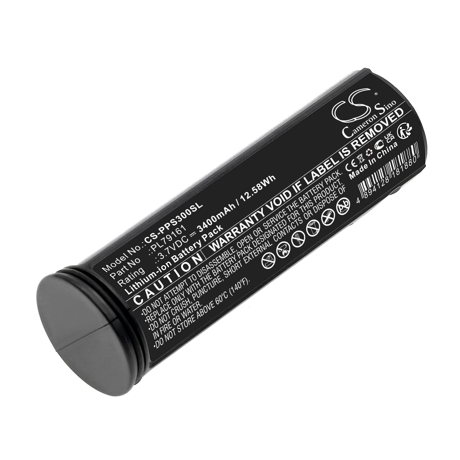 Techtek Batteria 3400mAh per Pulsar Axion, Digex, Proton