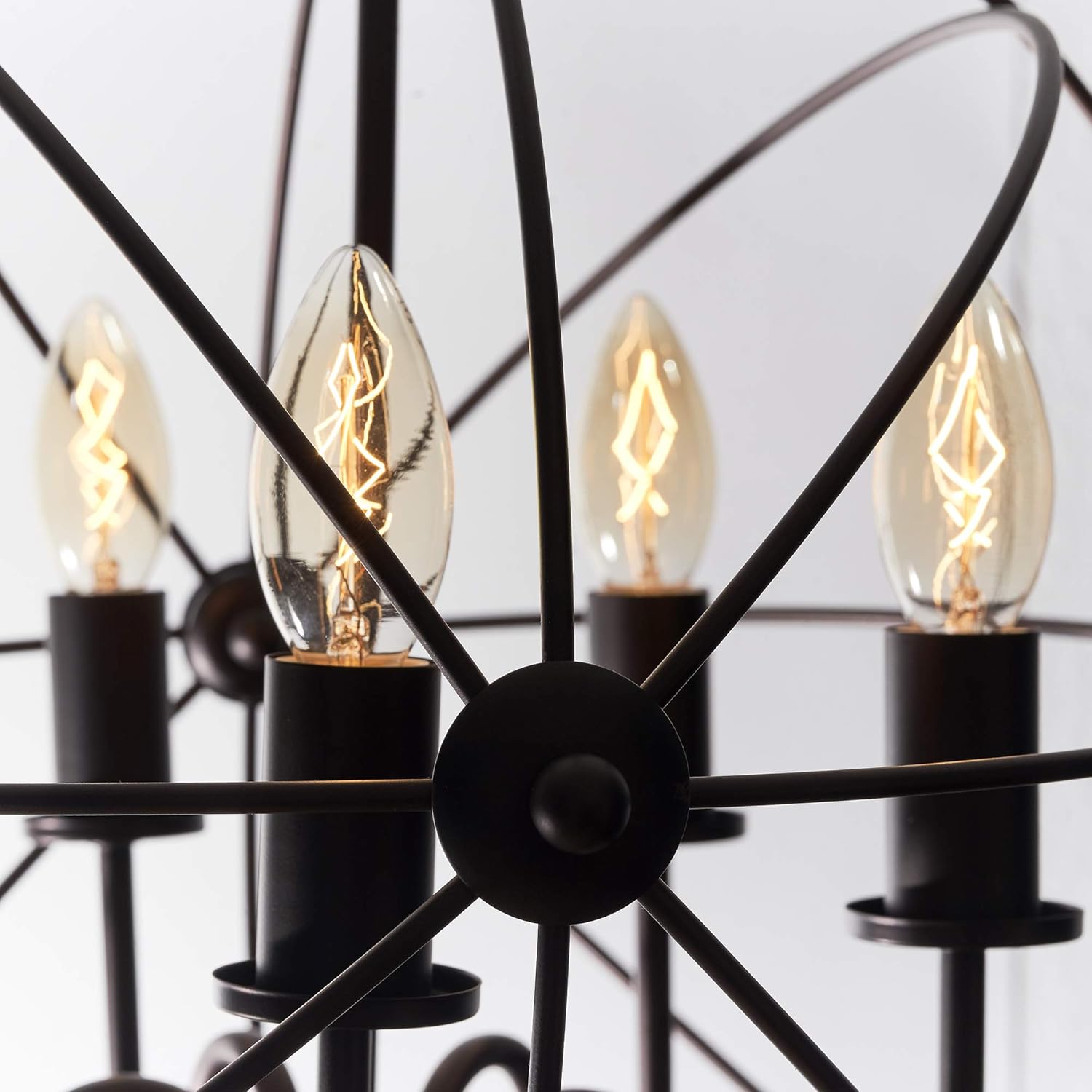 Opis PL1 Lampada Soffitto Vintage Industriale Ø40cm - immagine 5