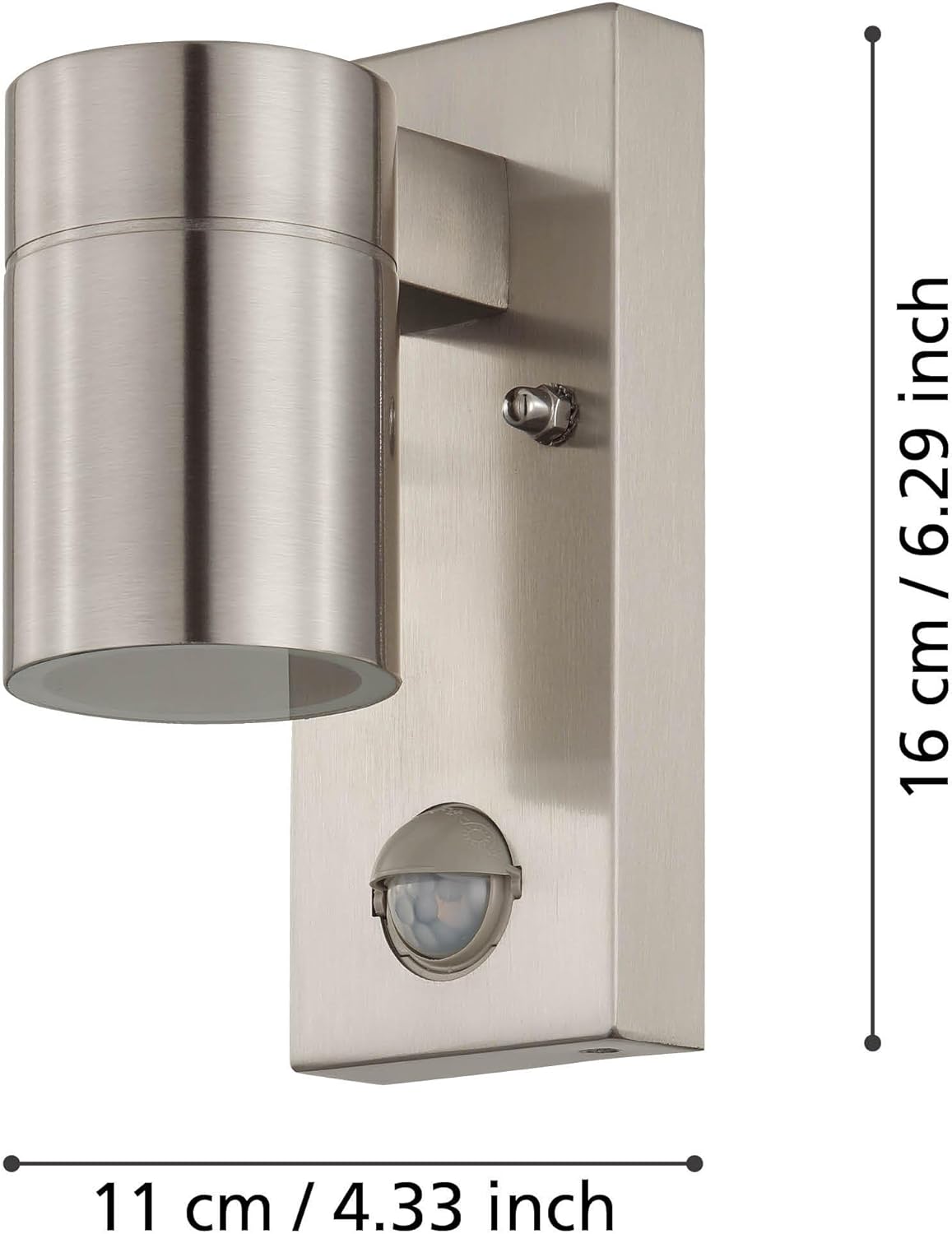 Eglo Lampada da Parete per Esterni Riga 5, Acciaio Inox - immagine 4