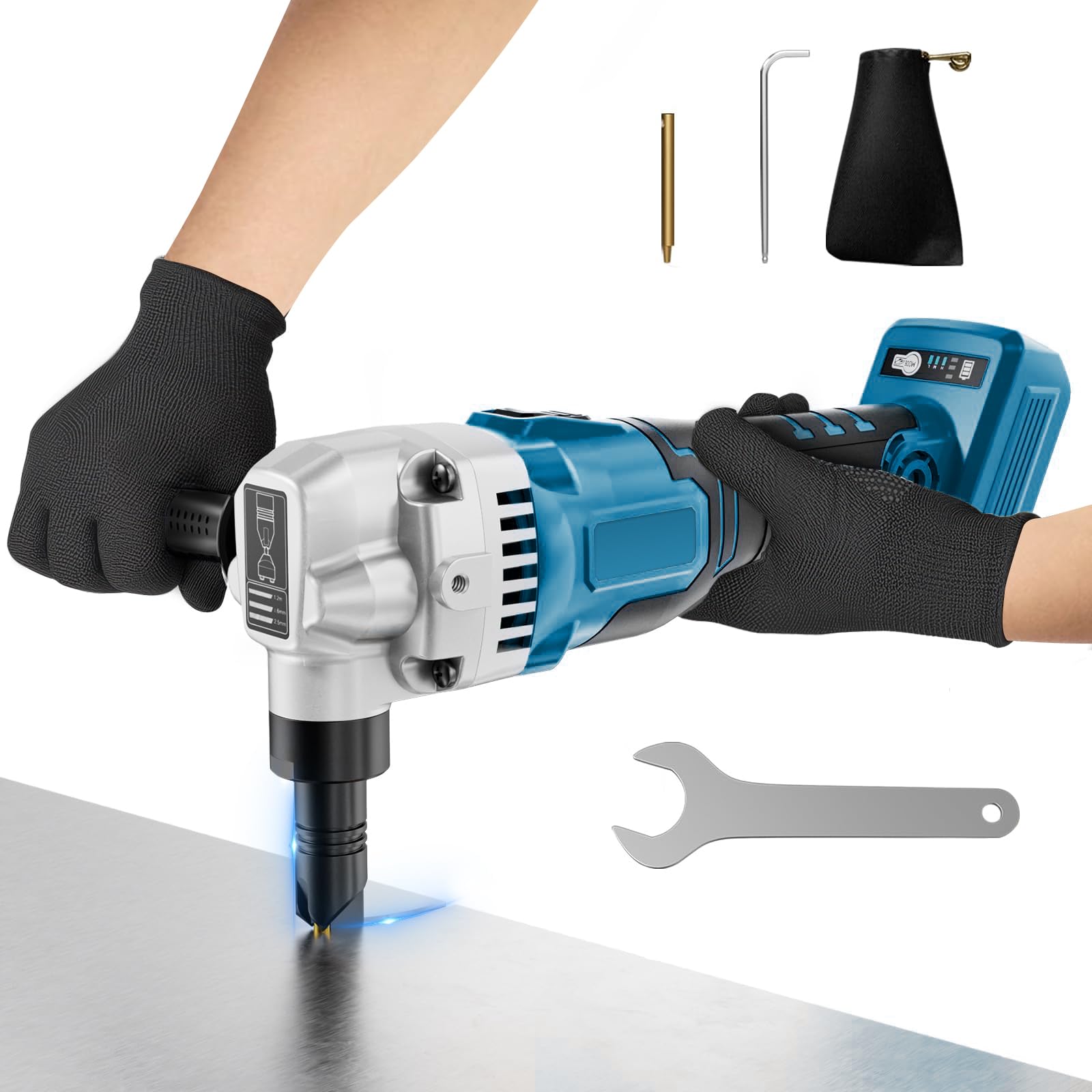 Roditrice per Lamiera a Batteria 950W 1900SPM