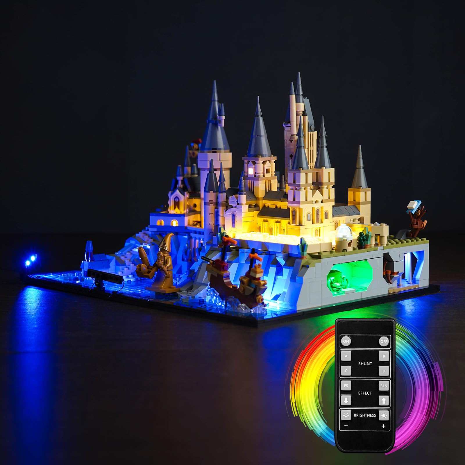 Set Luci LED per Lego 76419 Hogwarts Castle and Grounds