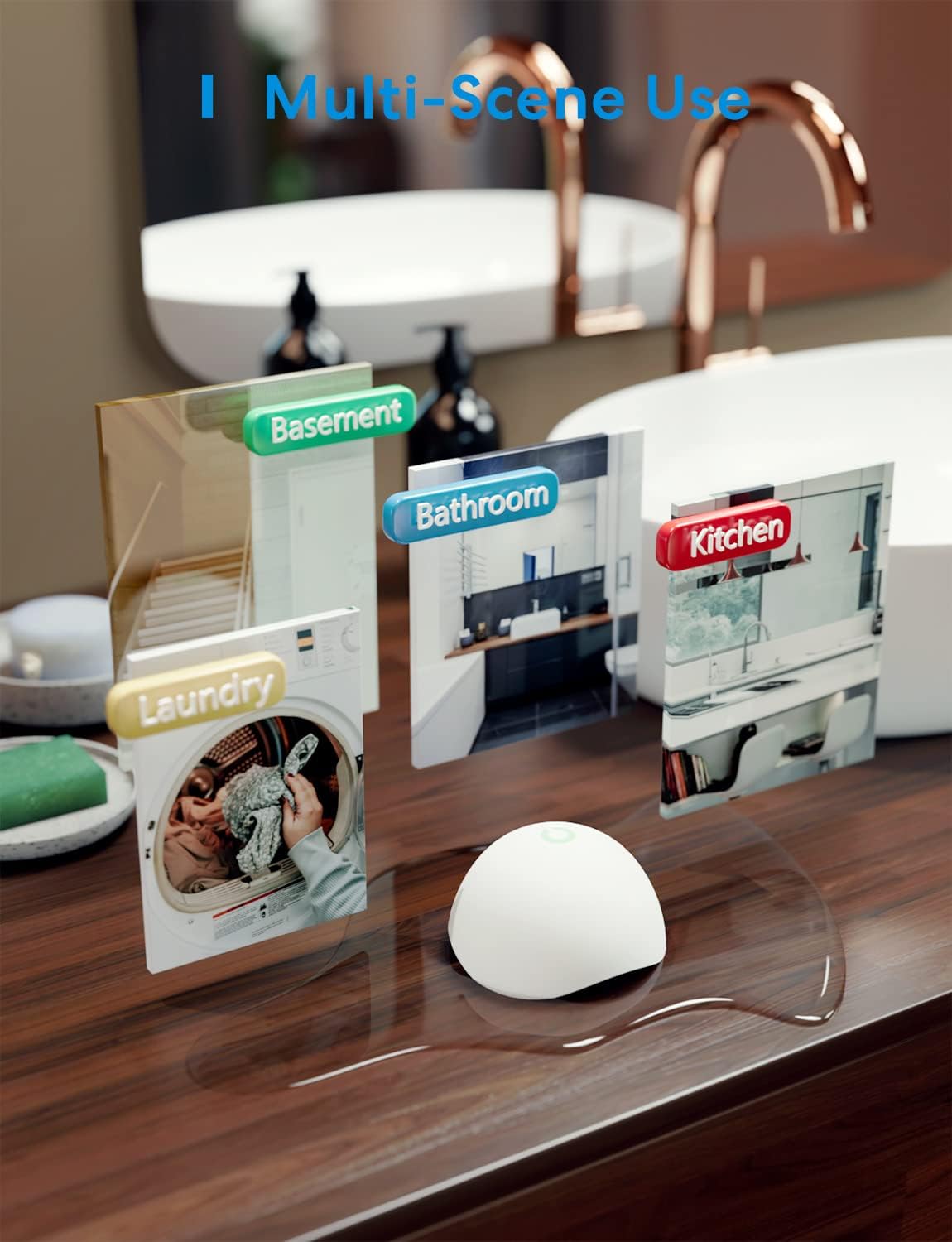 Meross 3 Rivelatori Acqua Smart per Apple HomeKit - immagine 6