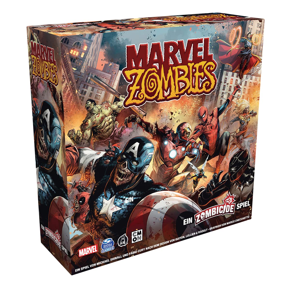 CMON | Zombies Marvel - Gioco Zombicide, Tedesco - immagine 1