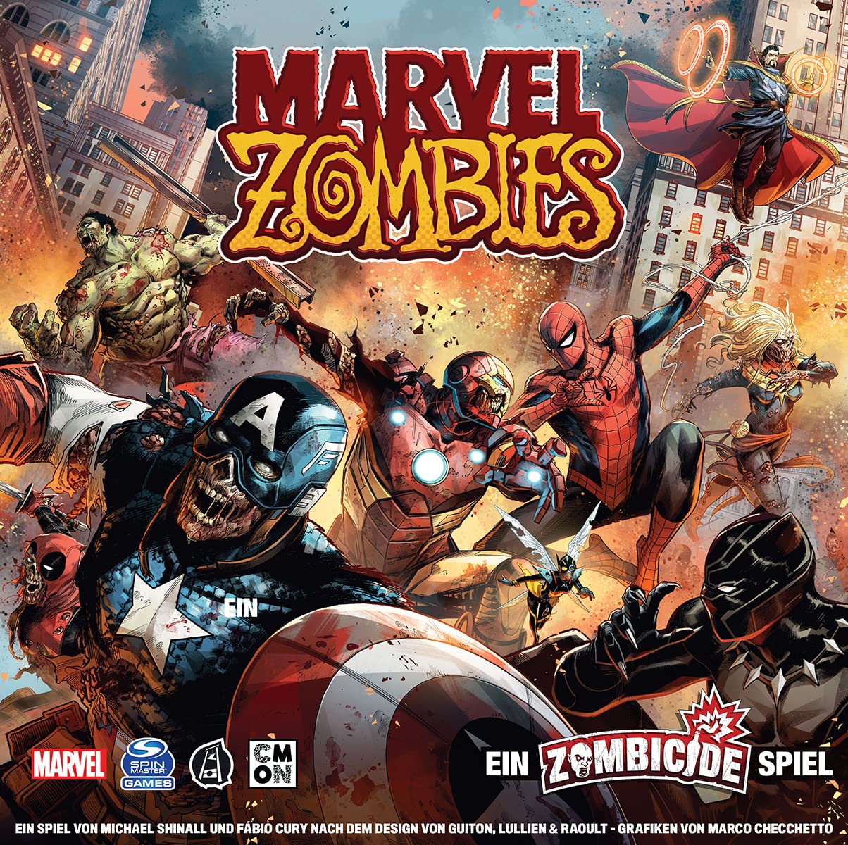 CMON | Zombies Marvel - Gioco Zombicide, Tedesco - immagine 4