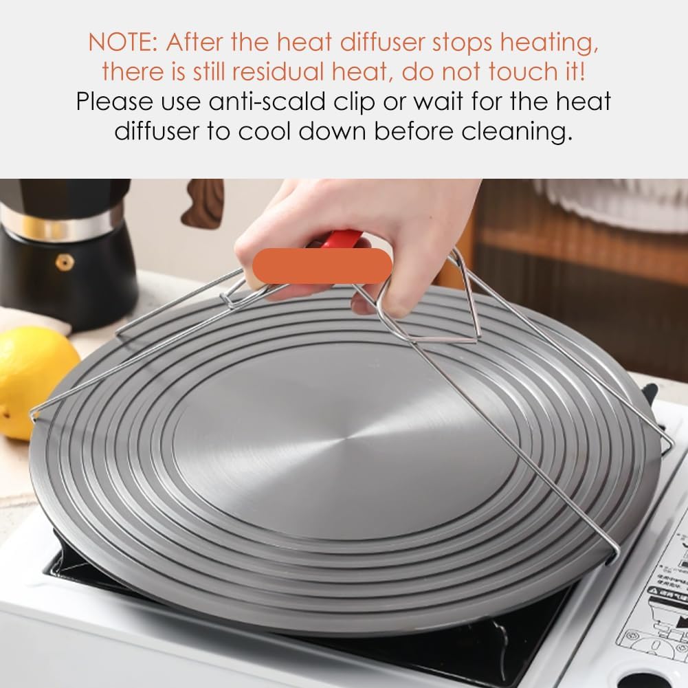 Piastra Diffusore di Calore 28cm per Stufa a Gas - immagine 4