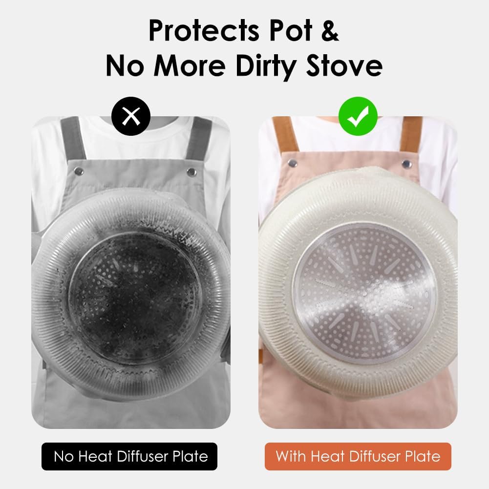 Piastra Diffusore di Calore 28cm per Stufa a Gas - immagine 5