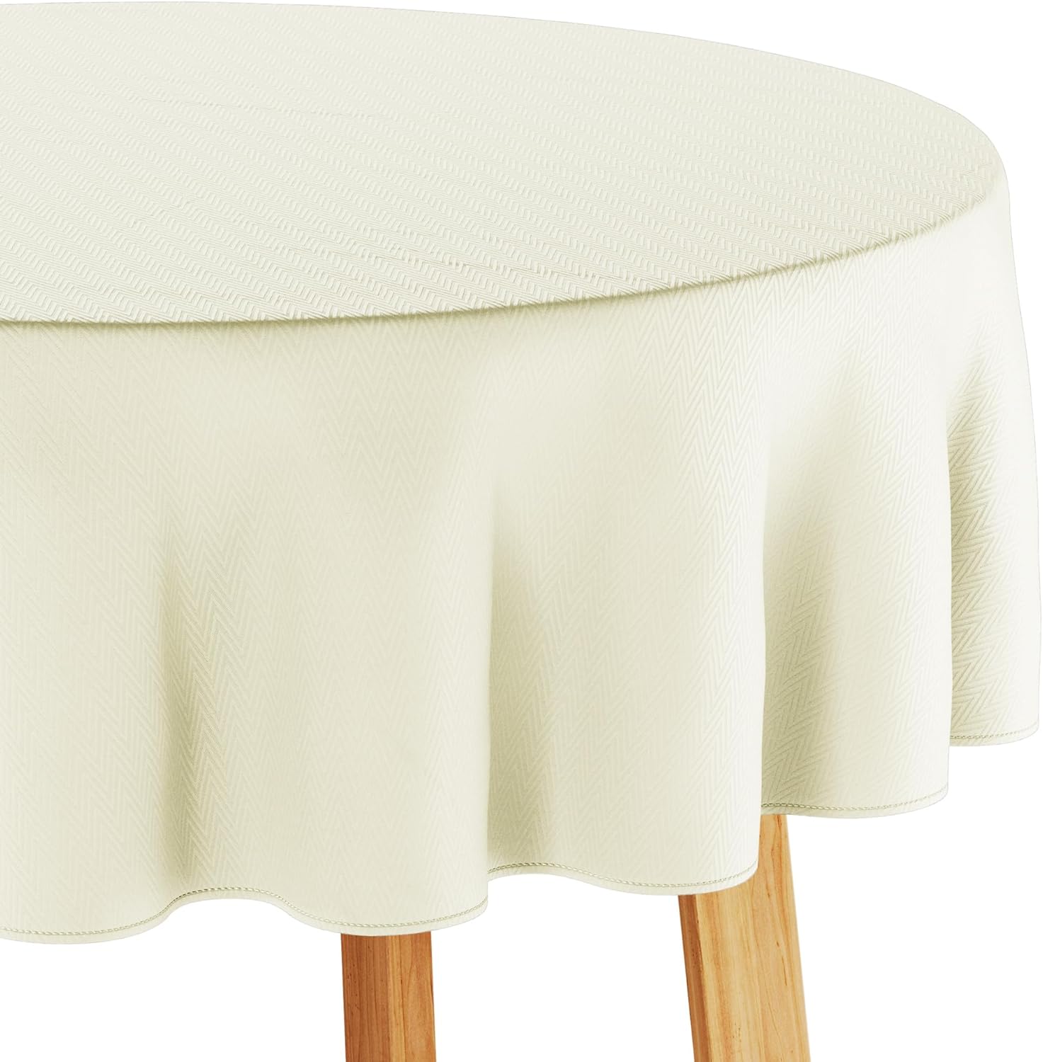 Filumi - Tovaglia Ovale 140 x 240 cm, Crema