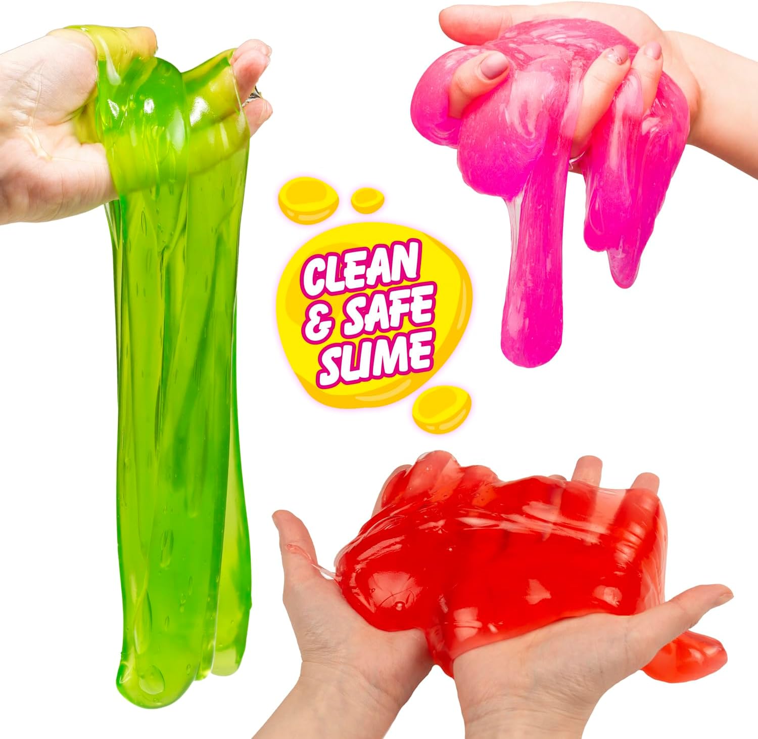 CRAZE Magic Slime 18 Foil Bag 75ml con Dinorex - immagine 4
