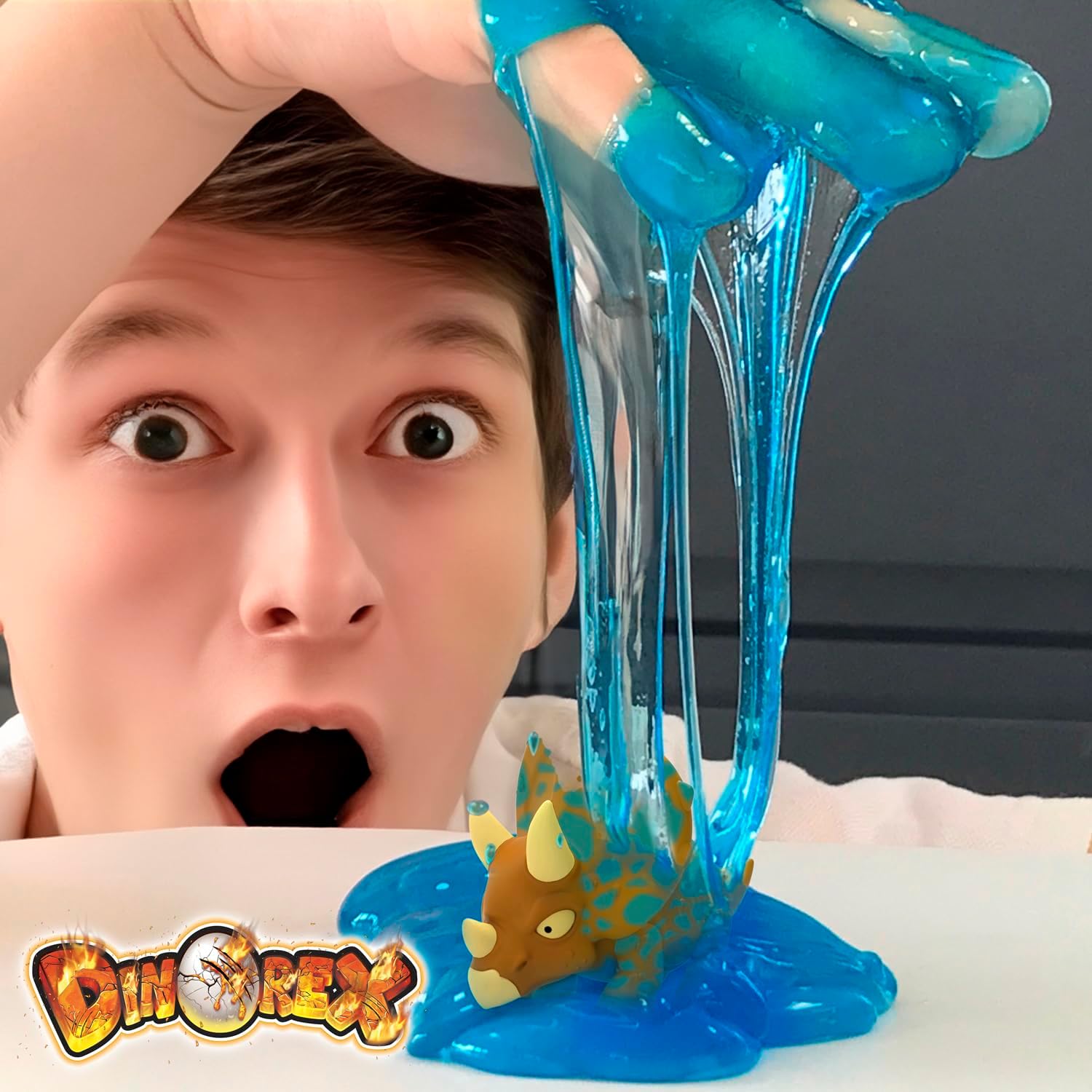 CRAZE Magic Slime 18 Foil Bag 75ml con Dinorex - immagine 6