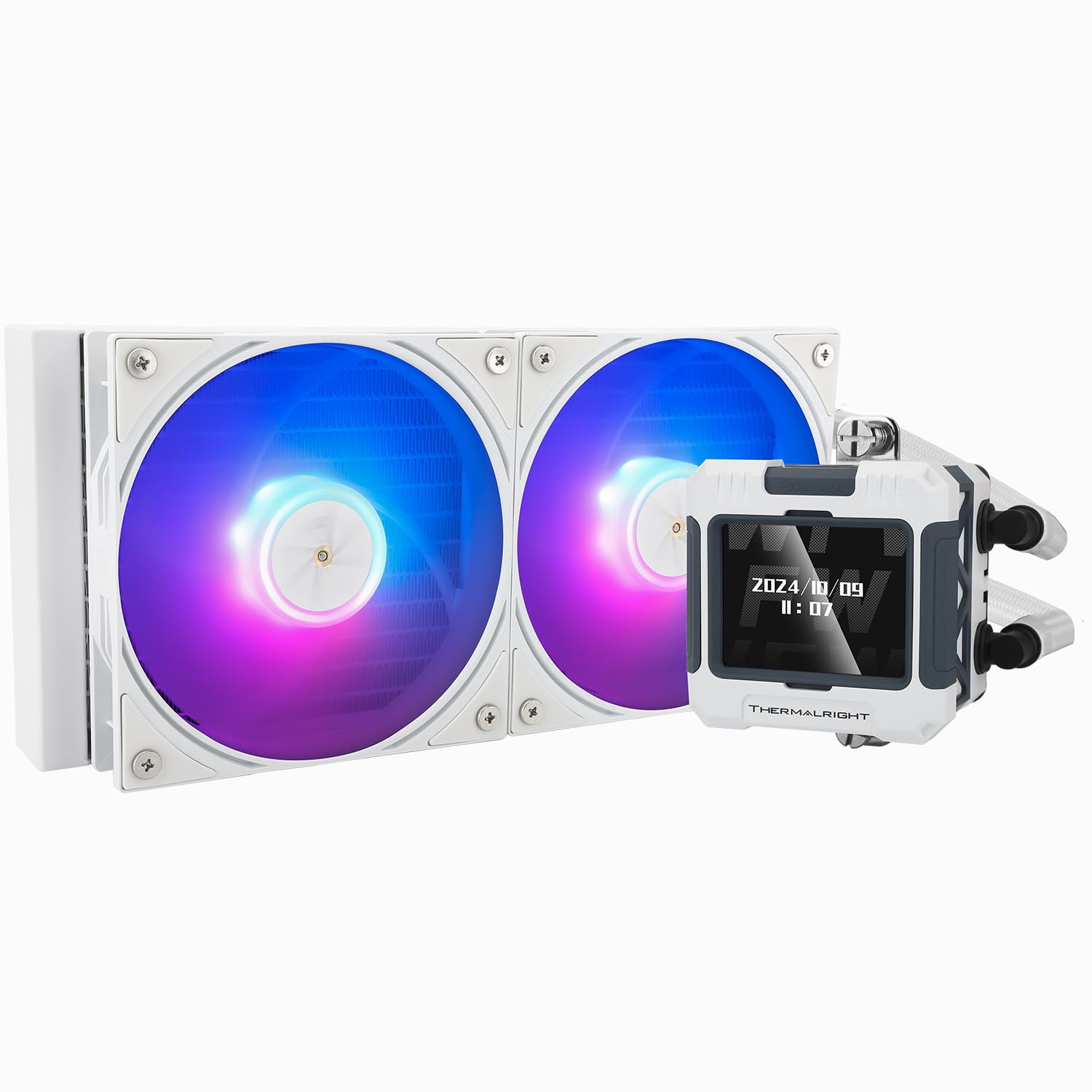 Tr FW 240 Bianco ARGB Raffreddatore CPU a Liquido - immagine 1