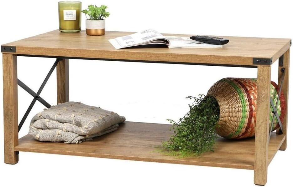 Urban living Tavolino Basso, Marrone, Normal