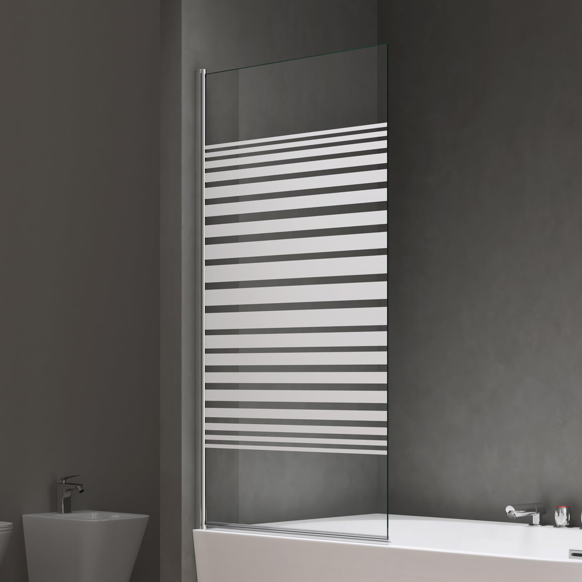 Doporro Parete Vasca Doccia 80x140cm Cortona201MS