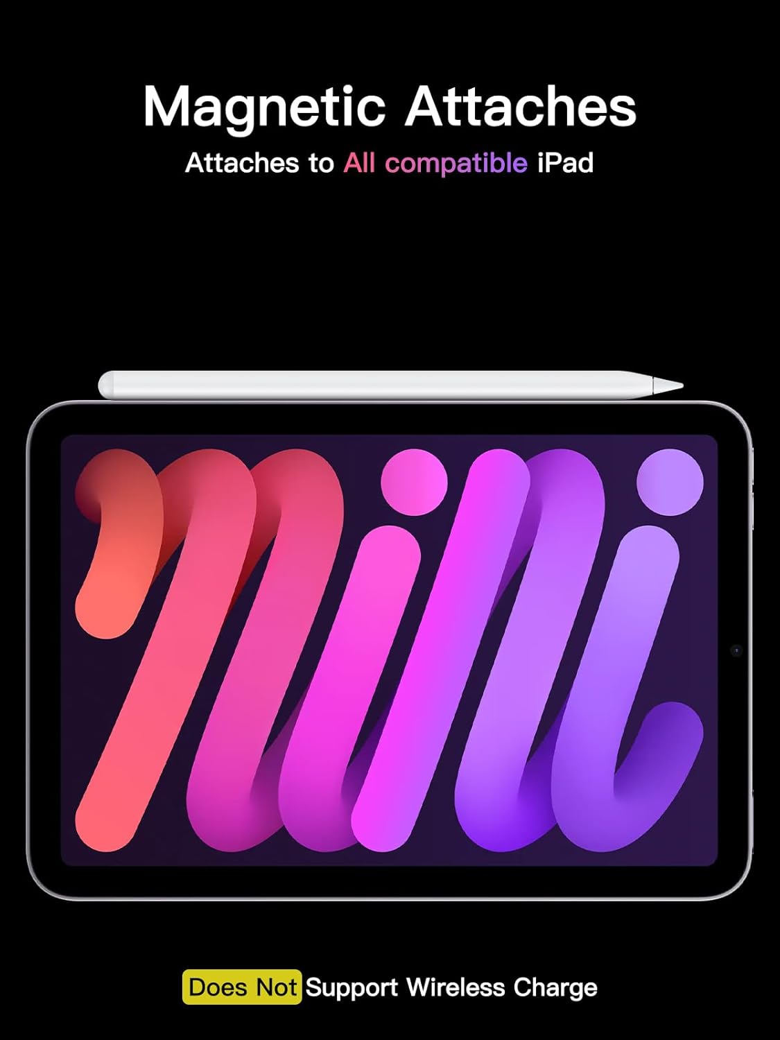 Penna per iPad 2018-2025 con Ricarica Rapida, Bianco - immagine 5