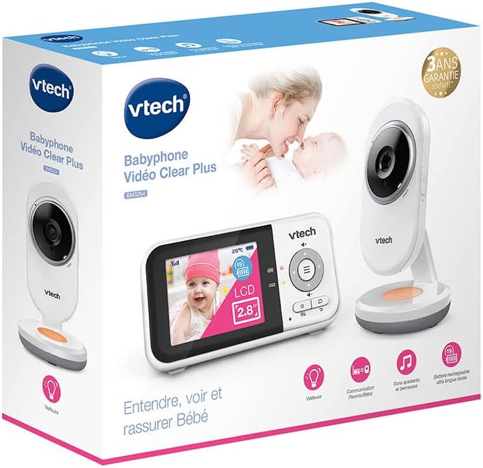 Vtech BM3254 - Baby Video Clear Plus - Schermo 2.8" - immagine 6