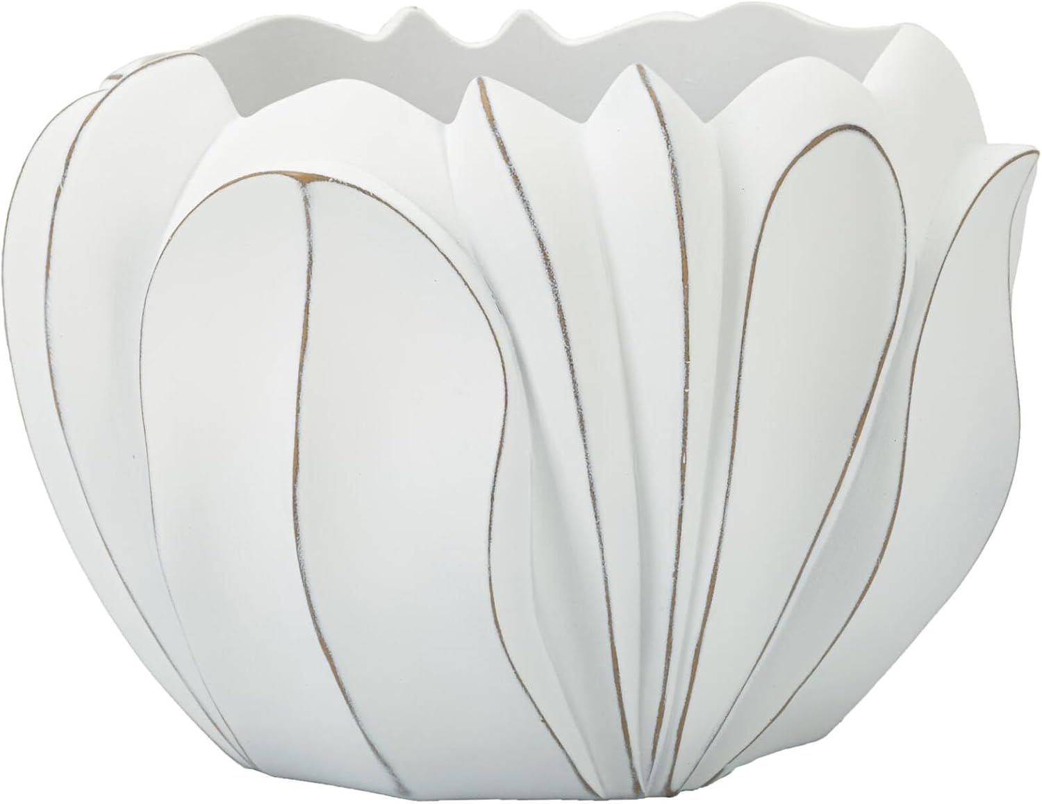 Dmora Vaso Paranapanema - Complemento d'Arredo Bianco - immagine 2