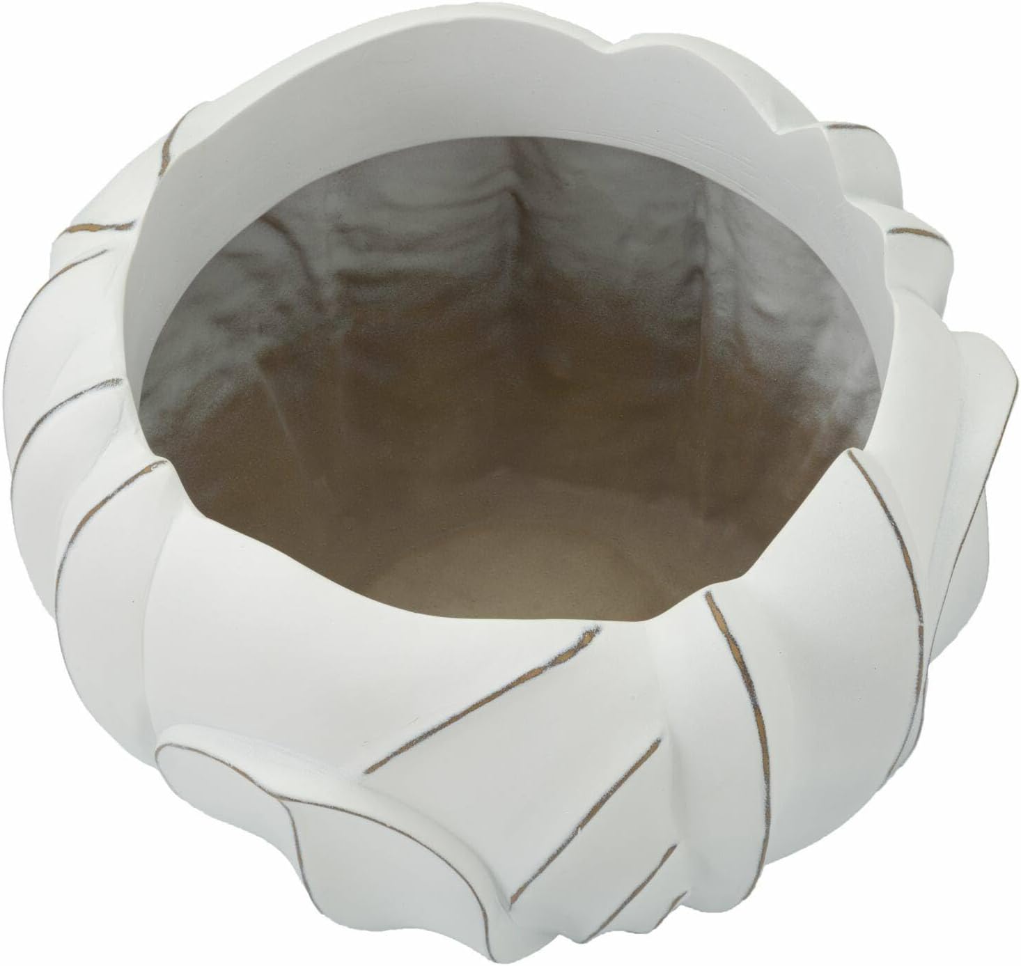 Dmora Vaso Paranapanema - Complemento d'Arredo Bianco - immagine 4