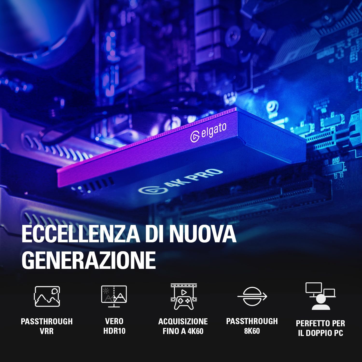 Elgato 4K Pro - Scheda Acquisizione Interna 8K60/4K60 HDR10 - immagine 2