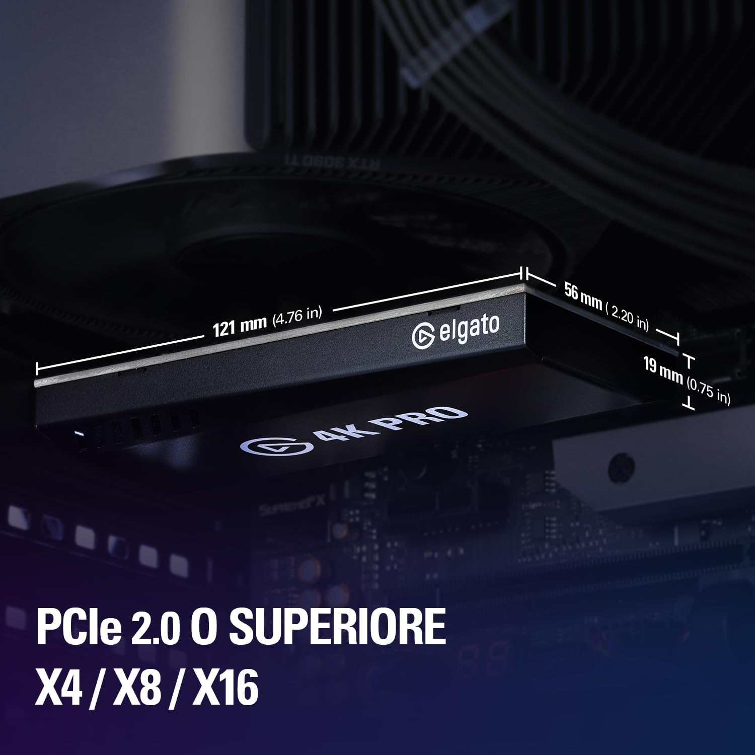 Elgato 4K Pro - Scheda Acquisizione Interna 8K60/4K60 HDR10 - immagine 6