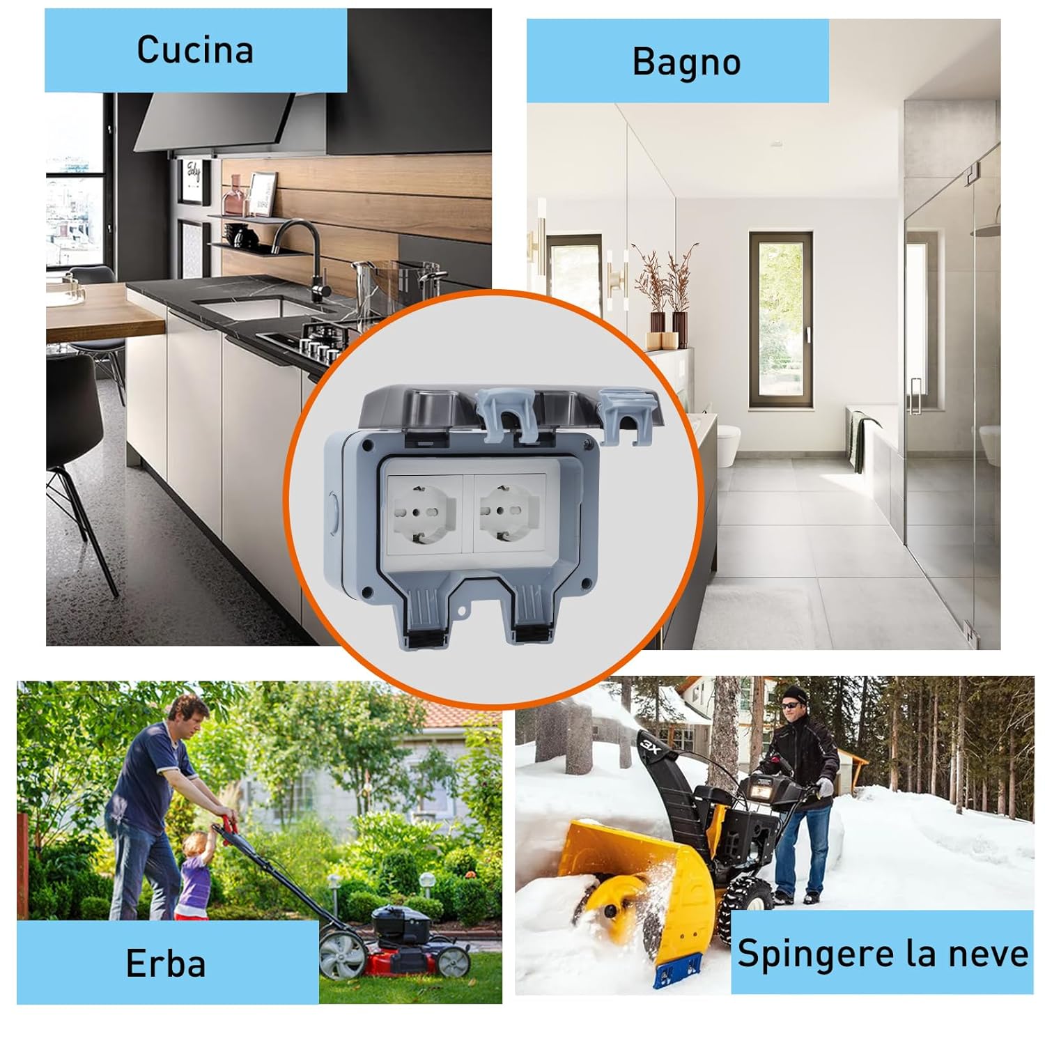 Prese da Esterno Impermeabili IP66 - immagine 6