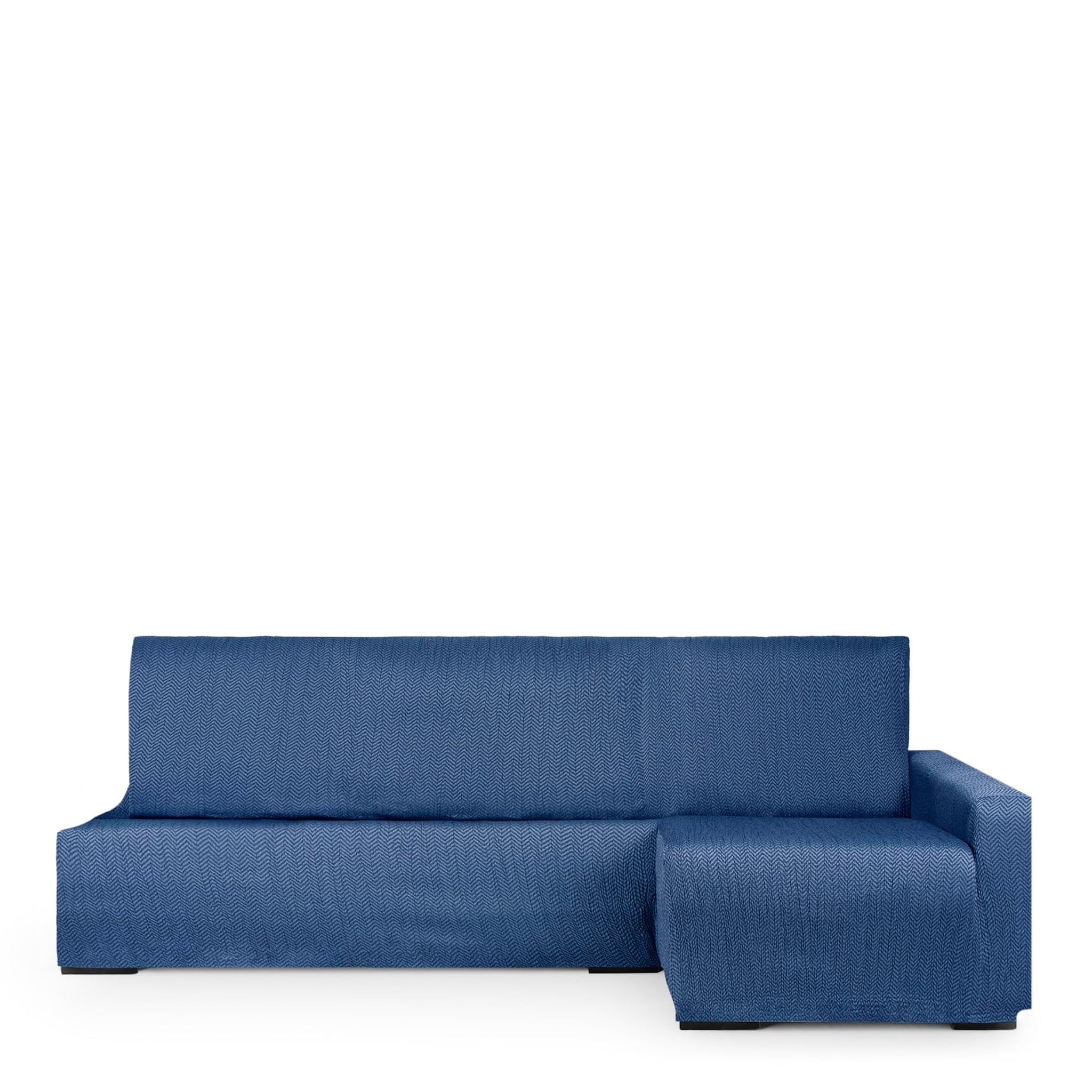Eysa Copridivano per Chaise Longue Lato Destro, Blu