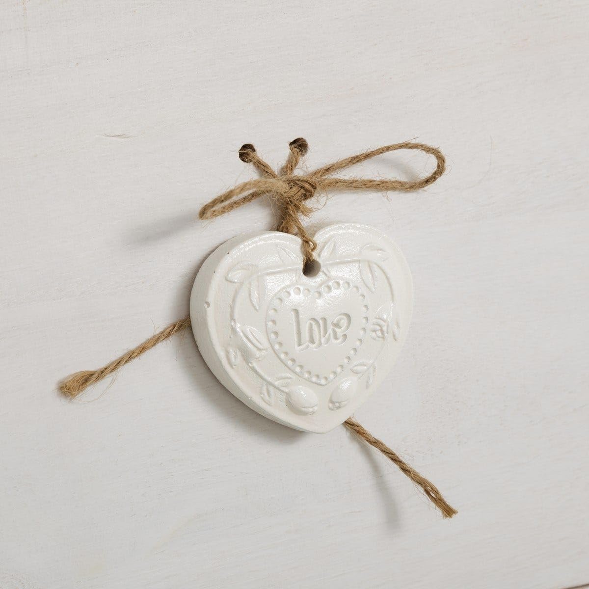 DRW Mobile con 1 cassetto e 3 cestini in legno e vimini in naturale e crema - immagine 3