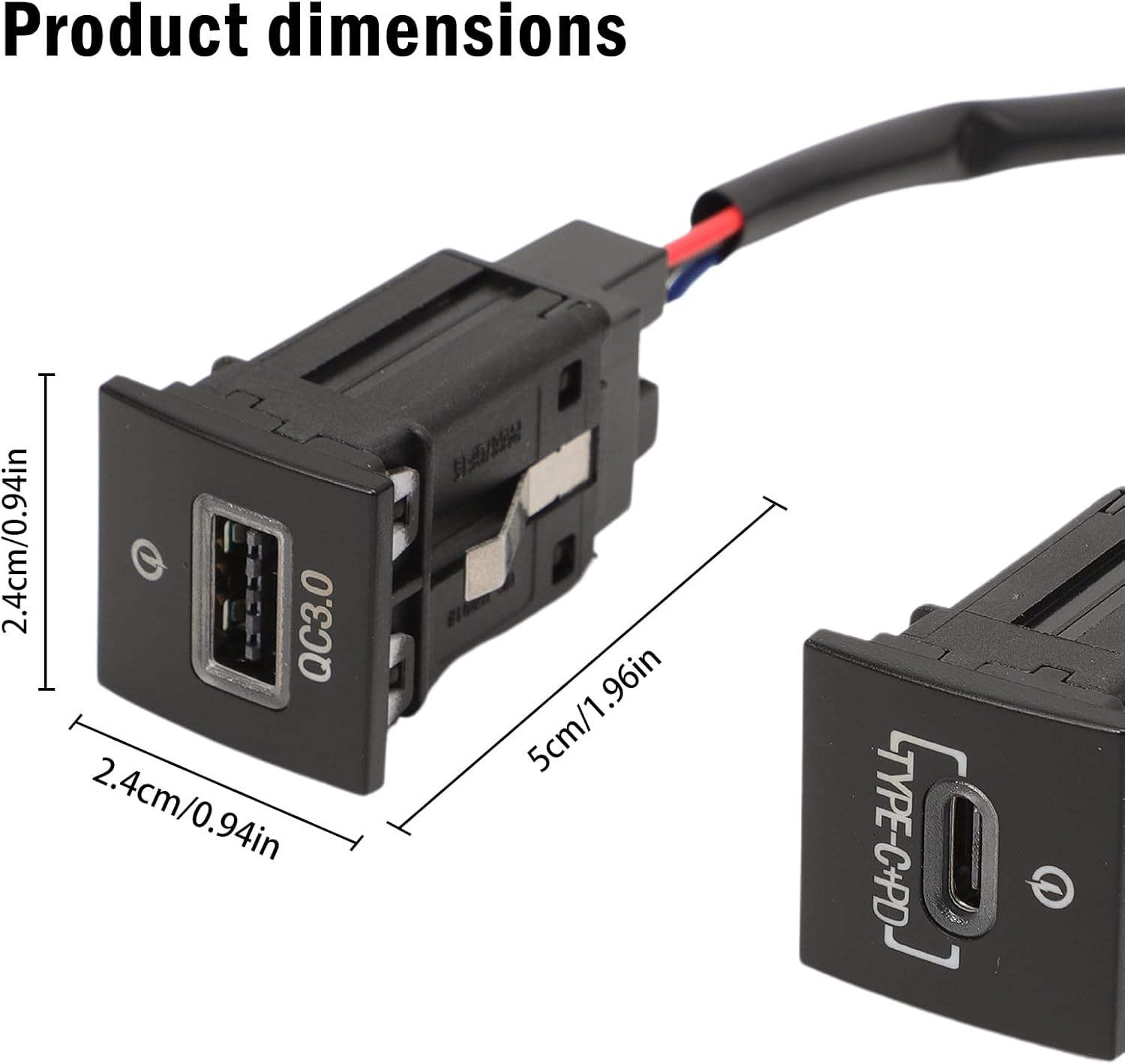 Adattatore Dual USB Ricarica Rapida per Golf/GTI/R-Line - immagine 3