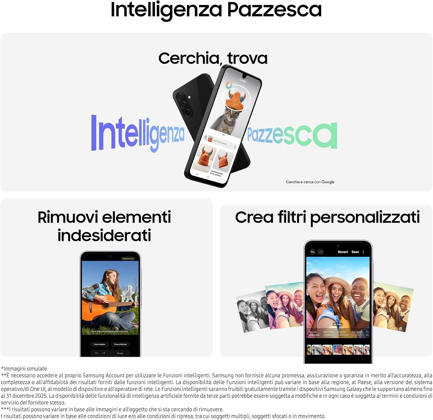 Samsung Galaxy A26 5G - Smartphone 128GB, Black - immagine 4