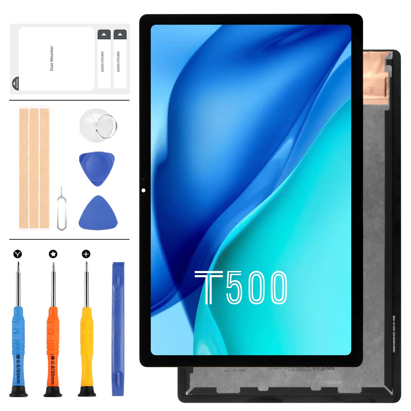 Display LCD Touch per Samsung Galaxy Tab A7 10.4" (2020), Nero