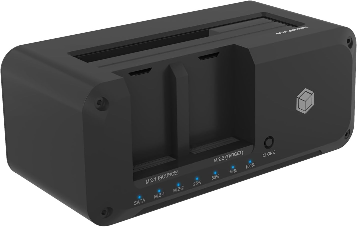 Icy Box Stazione Docking HDD/M.2 NVMe SSD USB 3.2 Gen 2 - immagine 1