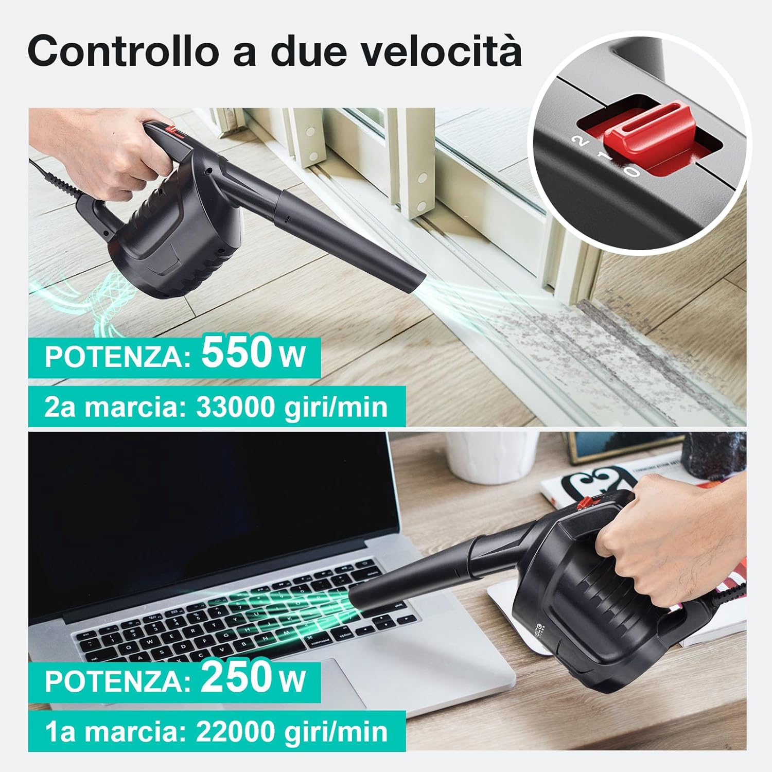 Meco Eleverde Bomboletta Aria Compressa PC - immagine 2