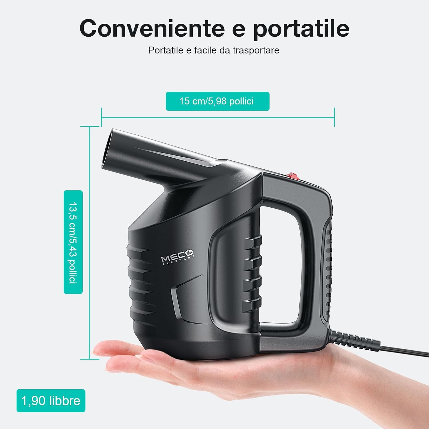 Meco Eleverde Bomboletta Aria Compressa PC - immagine 6